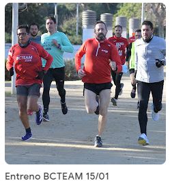 Entreno BCTEAM 15/01